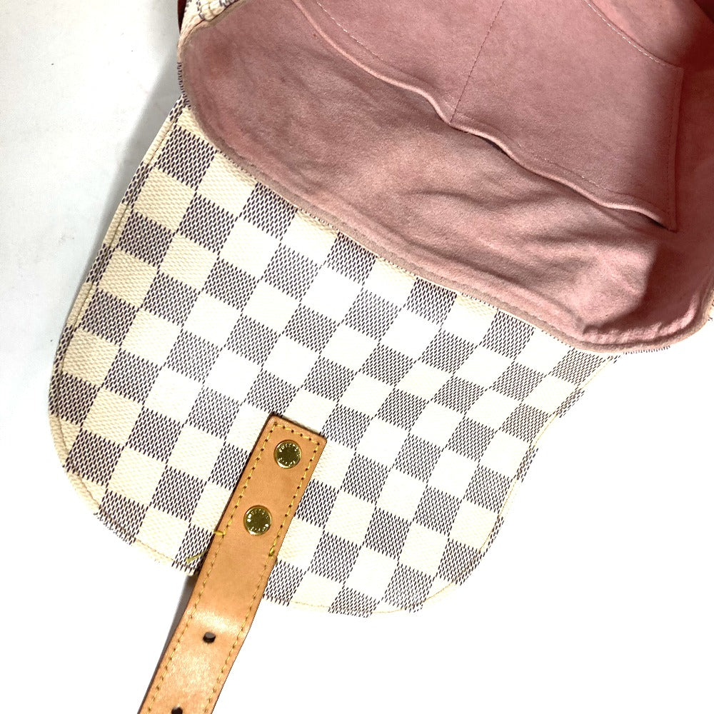 LOUIS VUITTON N41578 ダミエアズール スペロン バックパック カバン リュックサック ダミエアズールキャンバス レディース ホワイト