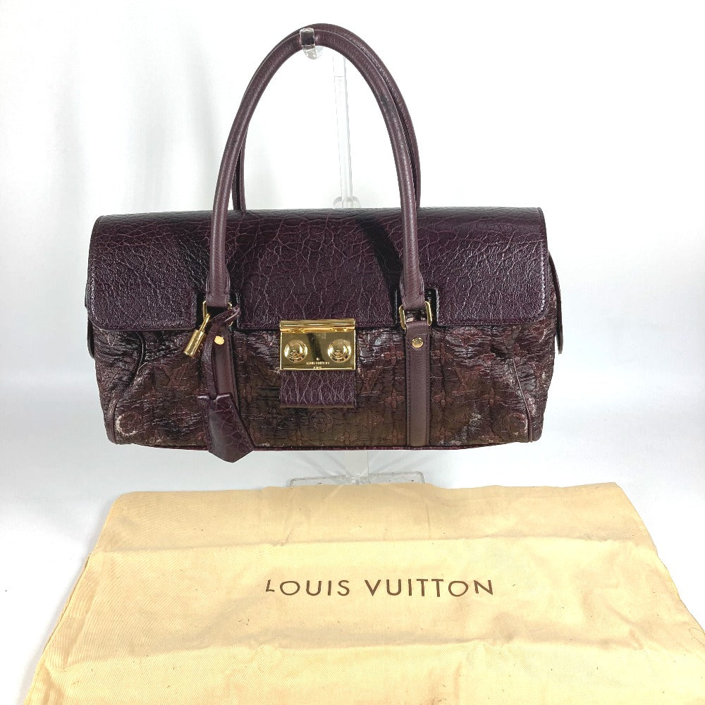 LOUIS VUITTON M93474 モノグラム ヴォリュプテ ボテ カバン トートバッグ フラップ ハンドバッグ コーティングキャンバス レディース パープル