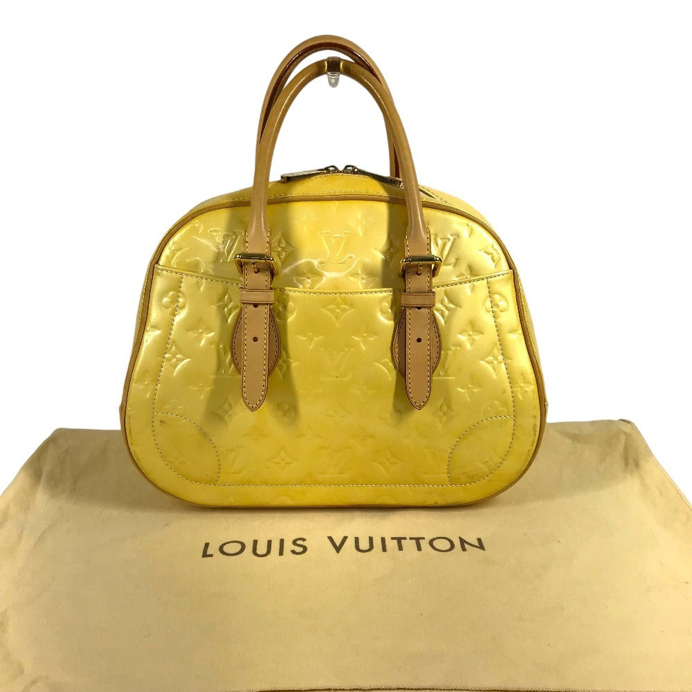 LOUIS VUITTON M93514 Monogram Vernis Summit Drive Shoulder Bag Handbag Monogram Vernis Canvas Women's Perle White