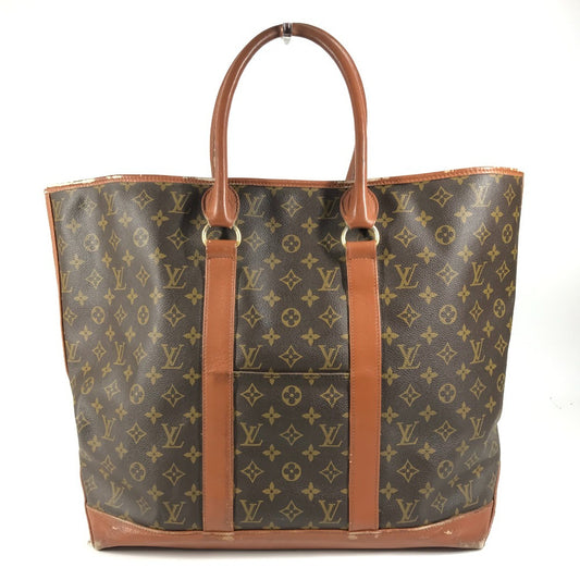 LOUIS VUITTON M42420 モノグラム サック ウィークエンドGM サックウィークエンドGM トートバック カバン ボストンバッグ ショルダーバッグ モノグラムキャンバス ユニセックス ブラウン