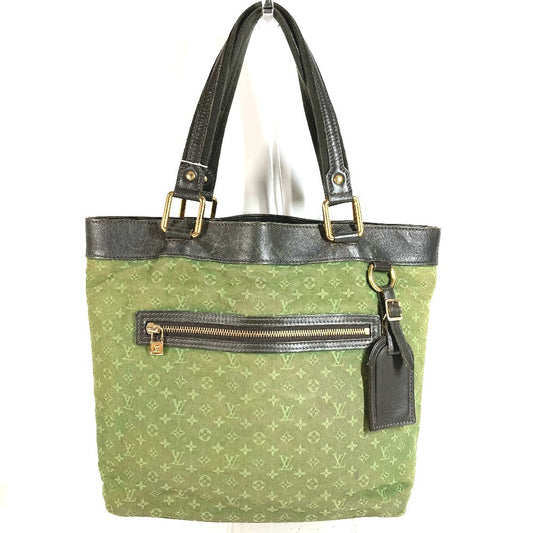 LOUIS VUITTON M92681 モノグラムミニ ルシーユGM ルシーユ GM カバン 肩掛け トートバッグ ショルダーバッグ モノグラムミニキャンバス ユニセックス カーキ
