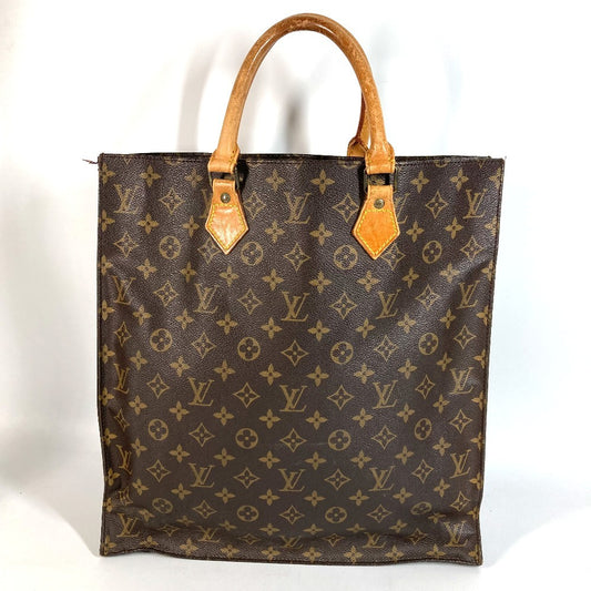 LOUIS VUITTON M51140 モノグラム サックプラ カバン トートバッグ 縦型トート ハンドバッグ モノグラムキャンバス ユニセックス ブラウン