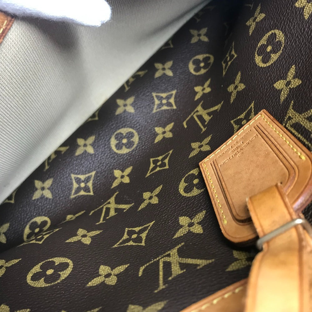 LOUIS VUITTON M47270 Monogram Deauville Bags Tote Bag Mini Duffle Bag Hand Bag MonogramCanvas Brown Used
