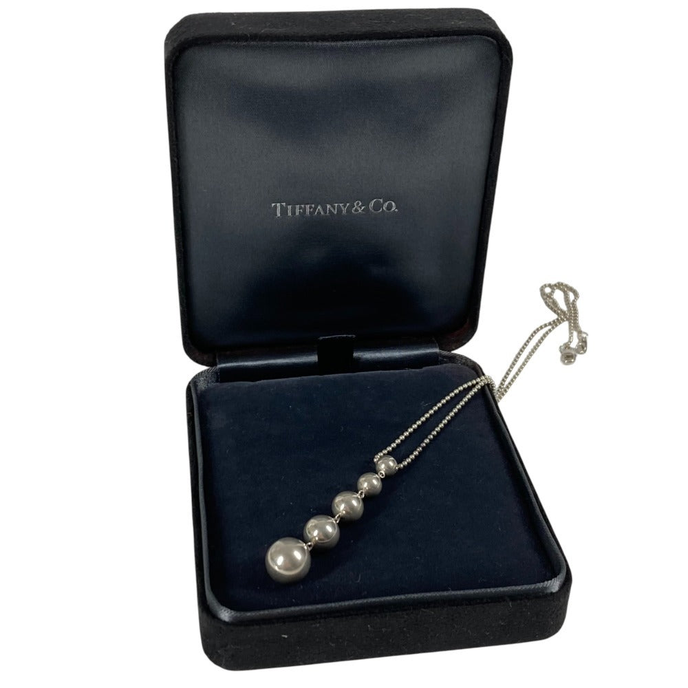 TIFFANY & Co. 5-Ball Hardware Necklace in 925 Sterling Silver for Women