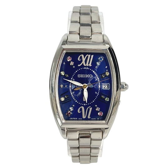 SEIKO SSVW133 ルキア クリスマス限定モデル 8Pダイヤ レディースウォッチ ウォッチ 腕時計 SS レディース シルバー