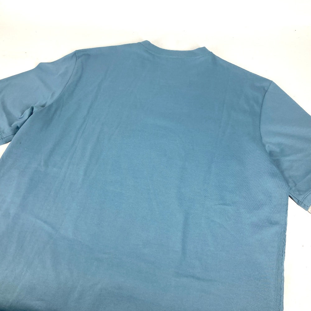 HERMES Piqures Sellie カットソー トップス アパレル 半袖 Tシャツ コットン 半袖Tシャツ コットン メンズ ブルー