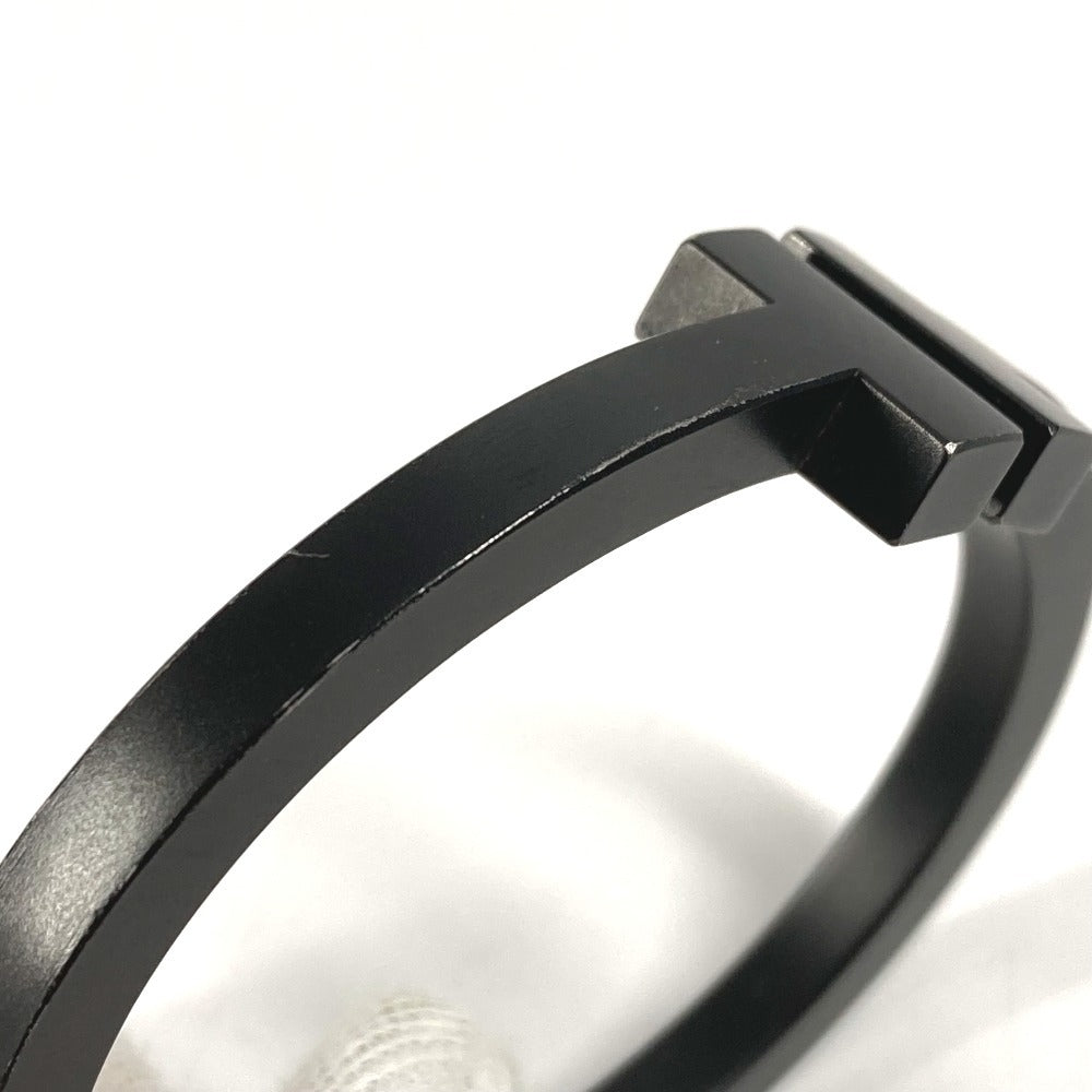 TIFFANY & Co. T-Square Bangle, Stainless Steel, Women's, Black