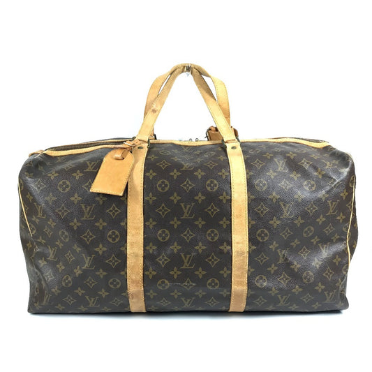 LOUIS VUITTON M41622 モノグラム サックスープル 55 サックスープル55 旅行バッグ ハンドバッグ トラベルバッグ ボストンバッグ モノグラムキャンバス ユニセックス ブラウン