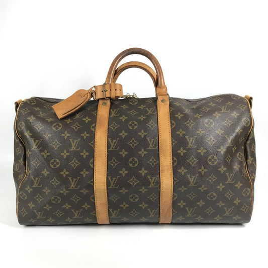 LOUIS VUITTON M41416 モノグラム キーポルバンドリエール50 キーポル バンドリエール 50 旅行バッグ ハンドバッグ トラベルバッグ ボストンバッグ モノグラムキャンバス ユニセックス ブラウン