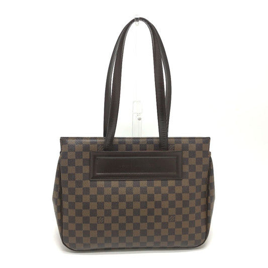 LOUIS VUITTON N51123 ダミエ パリオリPM ショルダーバッグ 肩掛け トートバッグ ダミエキャンバス レディース ブラウン