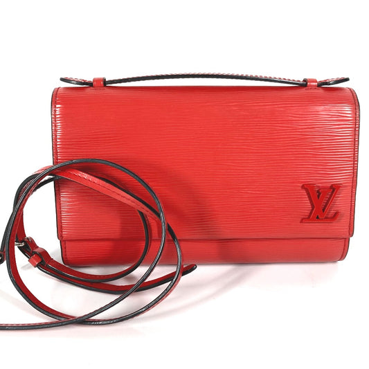 LOUIS VUITTON M54538 エピ クレリー 3WAYバッグ ハンドバッグ クラッチバッグ ショルダーバッグ エピレザー レディース コクリコ レッド