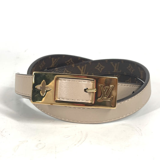LOUIS VUITTON M8370Y モノグラム ベルト・LV デュオ 18MM リバーシブル アクセサリー 細ベルト ズボン用ベルト ベルト モノグラムキャンバス レディース ブラウン - brandshop-reference