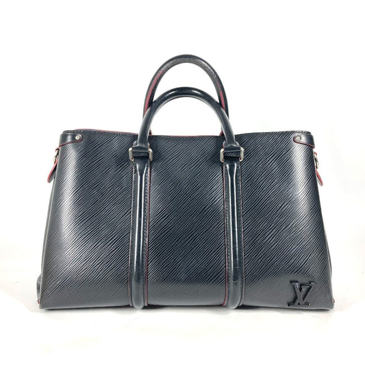 LOUIS VUITTON M55610 エピ スフロNV MM カバン トートバッグ ハンドバッグ エピレザー レディース ノワール ブラック