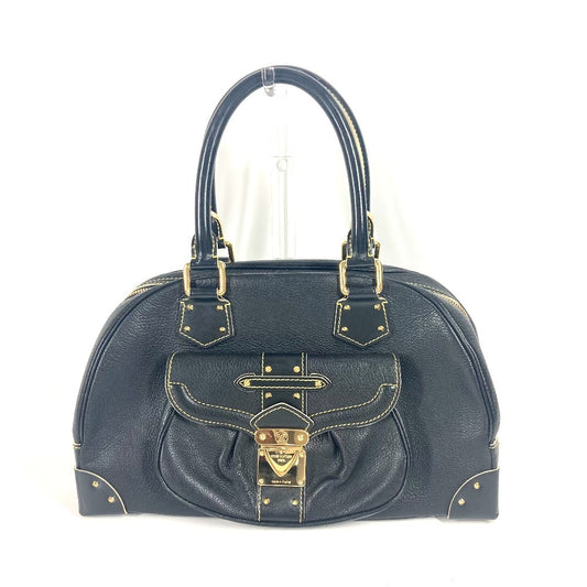 LOUIS VUITTON M91892 スハリ シュペールブ ボストンバッグ カバン ショルダーバッグ 肩掛け ハンドバッグ スハリレザー レディース ノワール ブラック