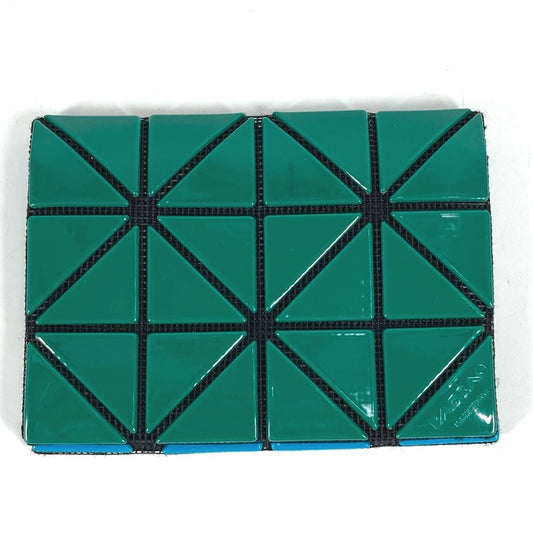 ISSEY MIYAKE BB83-AG711-67 Bicolor BAOBAO Card Case Business card case Card Case PVC Green/blue Used