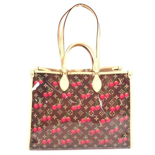 LOUIS VUITTON M14306 LV × TM モノグラム 村上隆 オンザゴー GM オンザゴーGM カバン ショルダーバッグ レザー/PVC レディース ブラウン
