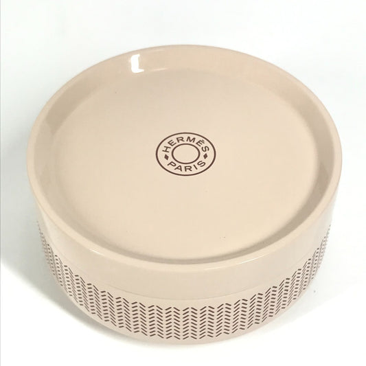 HERMES Boudoir PM Boudoir PM Miscellaneous goods, lacquer, interior objects, ornaments, boxes accessory case lacquer / Wood pink Used