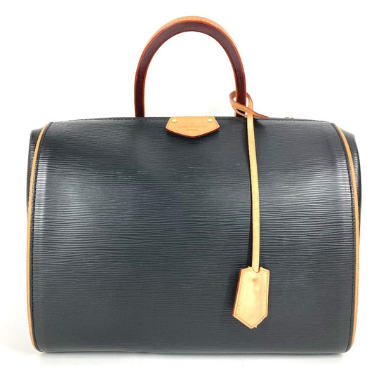 LOUIS VUITTON M93245 Epi Dog PM Crossbody Bag, 2-Way Shoulder Bag, Mini Boston Bag, Handbag, Epi Leather, Women's, Noir Black