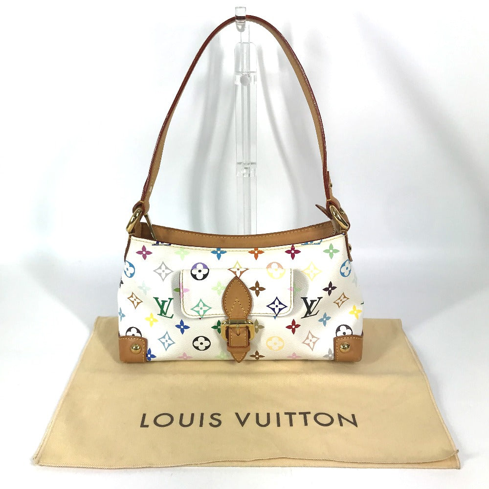 LOUIS VUITTON M40098 Monogram Multicolore Eliza Shoulder Bag, Monogram Multicolore Canvas, Women's, Blanc and White