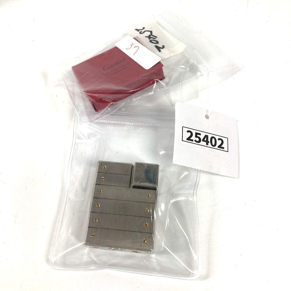 LOUIS VUITTON R96427 Monogram Card Holder Business Card Holder Pass Case Card Case Metal Unisex Silver