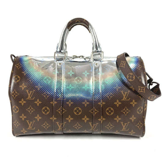 LOUIS VUITTON M23121 モノグラム メタリック ネヴュラ キーポルバンドリエール35 カバン バッグ ミニボストンバッグ 2WAYバッグ ショルダーバッグ ハンドバッグ ユニセックス ブラウン