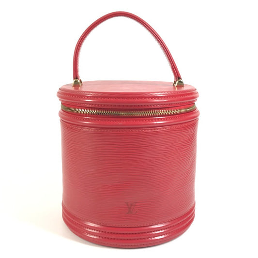 LOUIS VUITTON M48037 エピ カンヌ バニティバッグ カバン ハンドバッグ ハンドバッグ エピレザー レディース カスティリアンレッド レッド