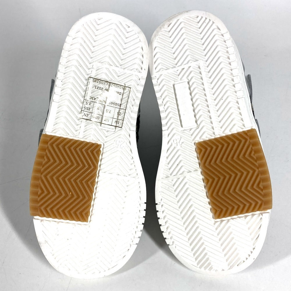 Dior 1WBS45SHOC_Y43C トロッター ロゴ ベビー B27 アップタウン ロートップスニーカー 靴 シューズ 紐 スニーカー レザー キッズ グレー