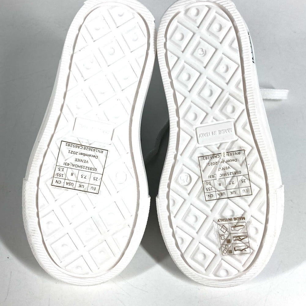 Dior 0SBS21SHOA_Y43I トロッター ロゴ B23 リーグ ハイトップスニーカー 靴 シューズ 紐 ハイカット スニーカー PVC キッズ グレー
