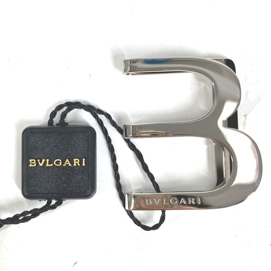 BVLGARI Money clip logo wallet Money clip Metal Silver Used