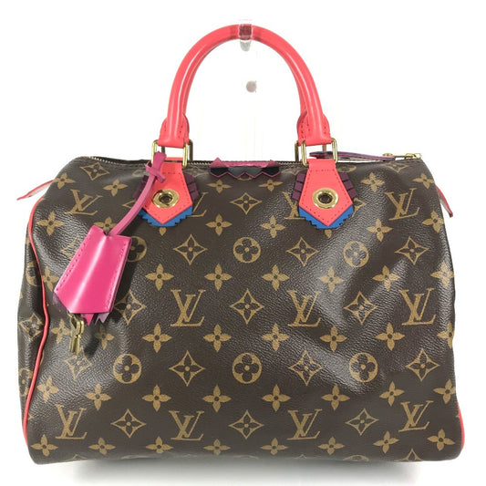 LOUIS VUITTON M41665 Monogram totem Speedy30 Speedy 30 Bag Mini Duffle Bag Hand Bag MonogramCanvas Brown Used