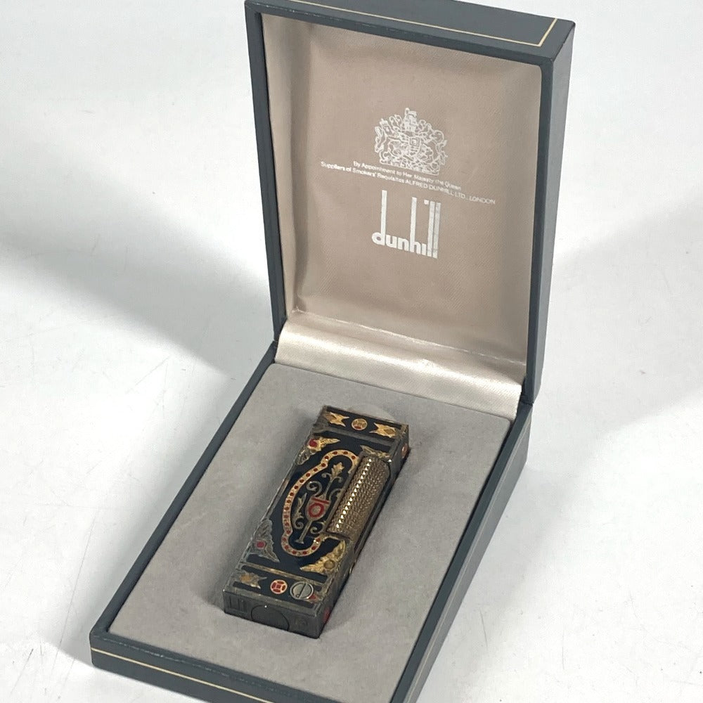 Dunhill RoyKing Decorative carvings Smoking accessories, cigarette smoke Lighter Gold Plated Multicolore Used