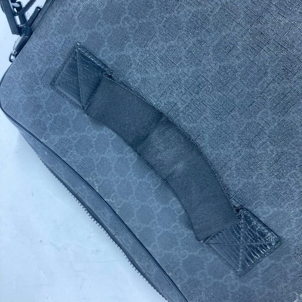 GUCCI 169933 GG Supreme Crossbody Bag Shoulder Bag GG Supreme Canvas Men's Black