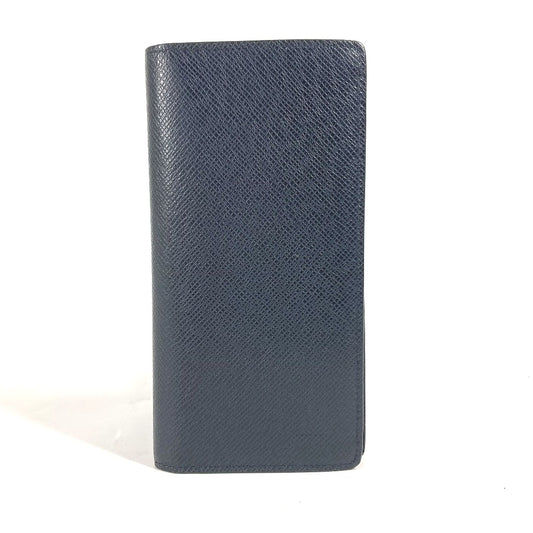 LOUIS VUITTON M30502 タイガ ポルトフォイユ・ブラザ ロングウォレット 2つ折り 長財布 タイガレザー メンズ ブルーマリーヌ ブルー