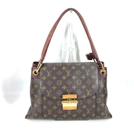 LOUIS VUITTON M40579 モノグラム オランプ 肩掛け カバン トートバッグ フラップ ショルダーバッグ モノグラムキャンバス ユニセックス ブラウン