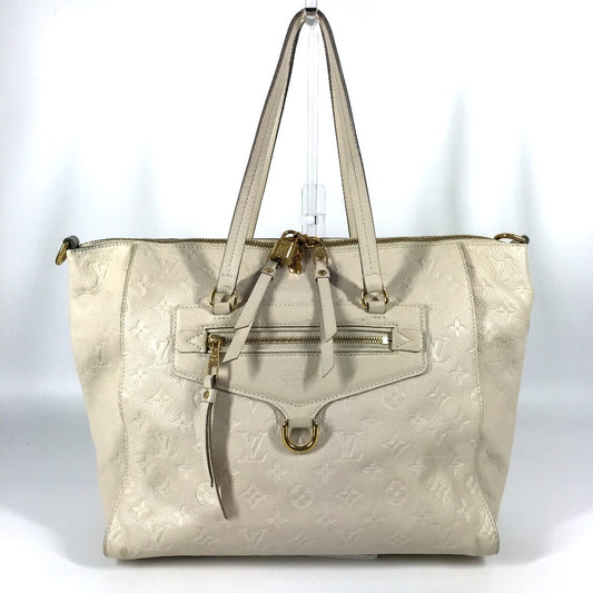 LOUIS VUITTON M93411 モノグラムアンプラント ルミニューズPM カバン トートバッグ 肩掛け ショルダーバッグ モノグラムアンプラントレザー ユニセックス ネージュ ホワイト