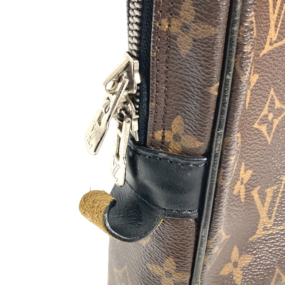 LOUIS VUITTON M40225 モノグラムマカサー ポルトドキュマン・ヴォワヤージュ PDV カバン トートバッグ ビジネスバッグ モノグラムマカサーキャンバス メンズ ブラウン