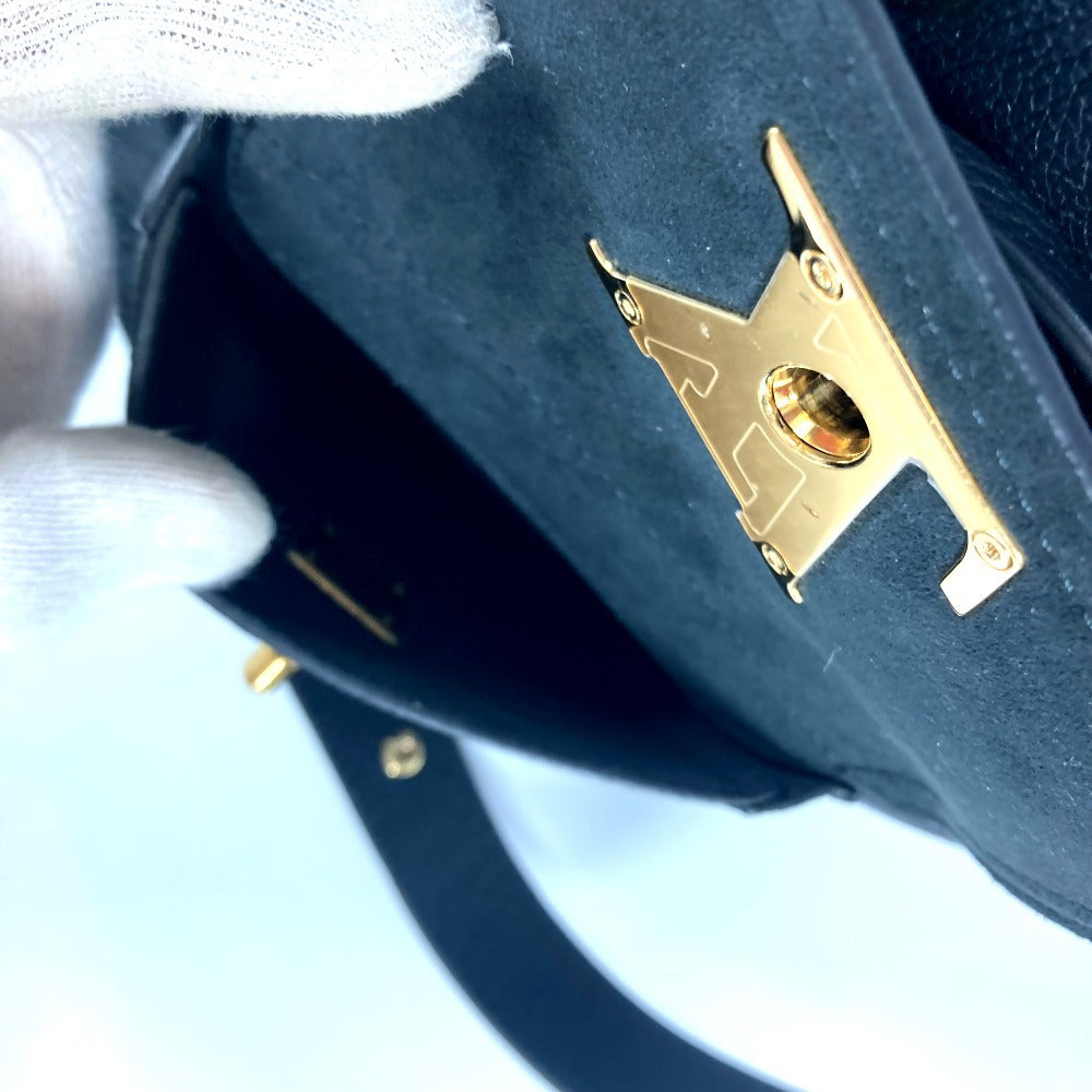 LOUIS VUITTON M57687 ロックミーバケットNV 巾着 2WAYバッグ ハンドバッグ 斜め掛け ショルダーバッグ レザー レディース ノワール ブラック