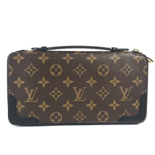 LOUIS VUITTON M60679 モノグラムマカサー デイリーオーガナイザー トラベルケース セカンドバッグ 長財布 モノグラムキャンバス ユニセックス ブラウン