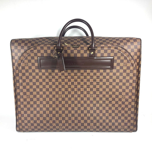 LOUIS VUITTON N41451 Damier Nolita GM Duffle Bag Bag Travel Bag Travel Bag Duffle Bag Damier Canvas Ebene Brown Used