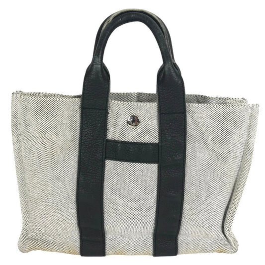 HERMES サックアーネPM サックアーネ PM カバン トートバッグ ハンドバッグ トワルアッシュ ユニセックス ブラック