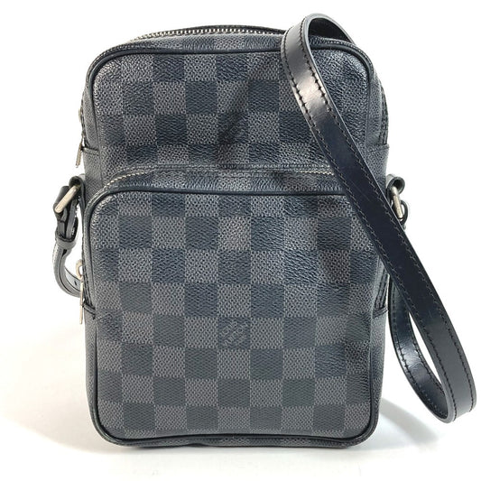 LOUIS VUITTON N41446 ダミエグラフィット レム カバン 斜め掛け ポシェット ショルダーバッグ ダミエグラフィットキャンバス レディース ブラック