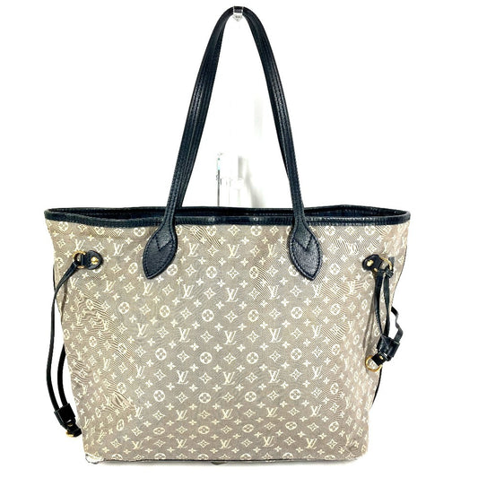 LOUIS VUITTON M40514 モノグラムイディール ネヴァーフルMM ネヴァーフル MM トートバッグ 肩掛け バッグ カバン ショルダーバッグ モノグラムイディール レディース ネイビー