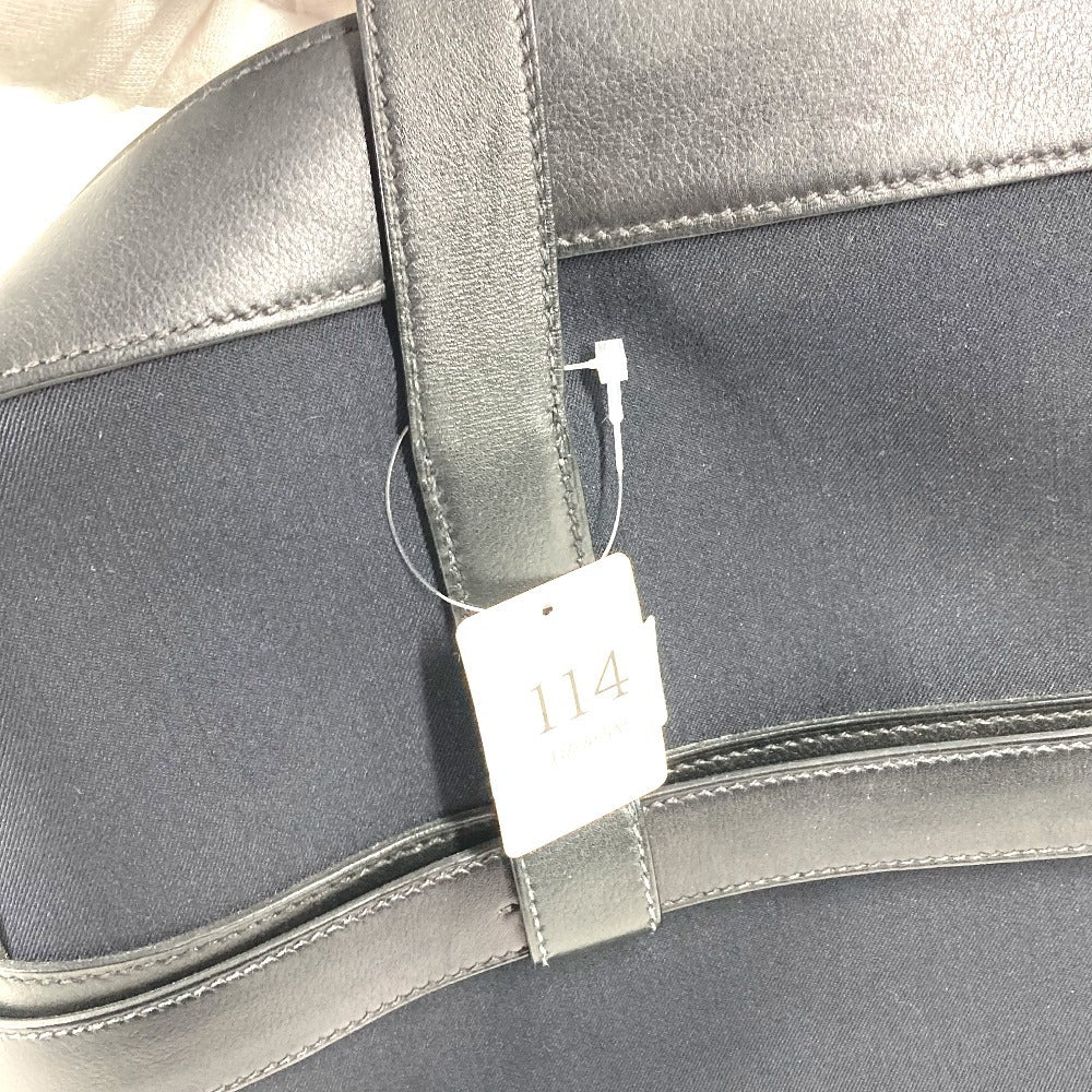 HERMES ブリーフケース ビジネスバッグ 書類バッグ エトリベルトドク エトリベル ドク カバン トートバッグ ハンドバッグ キャンバス/レザー ユニセックス ブラック