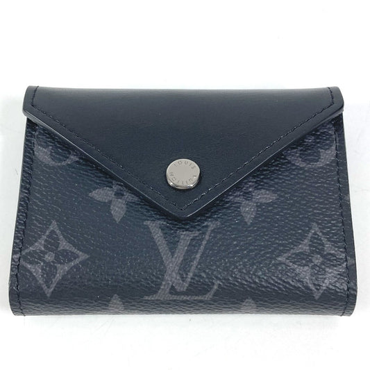 LOUIS VUITTON GI0198 モノグラムエクリプス エテュイカルトアルセーヌ トランプ&ポーチ カード54枚 カードケース 名刺入れ カードケース モノグラムエクリプスキャンバス ユニセックス ブラック