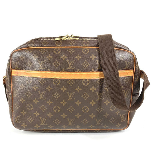 LOUIS VUITTON M45252 モノグラム リポーターGM リポーター GM カバン バッグ 斜め掛け ポシェット ショルダーバッグ モノグラムキャンバス ユニセックス ブラウン