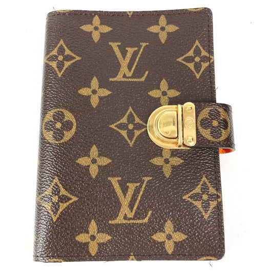 LOUIS VUITTON R21015 モノグラム アジェンダPM コアラ アジェンダ PM コアラ システム手帳 ステーショナリー 手帳カバー モノグラムキャンバス ユニセックス マンダリン オレンジ
