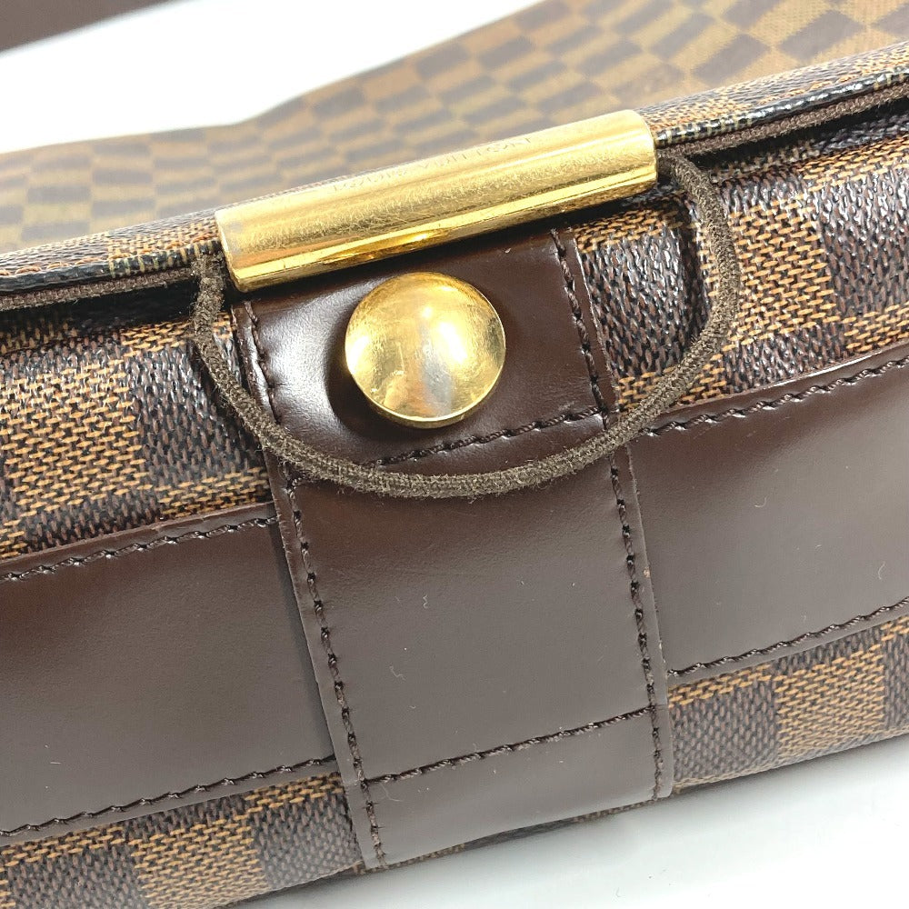 LOUIS VUITTON N45258 Damier Bastille Bag, Flap Crossbody Messenger Bag/Shoulder Bag, Damier Canvas, Unisex, Ebene, Brown