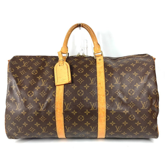LOUIS VUITTON M41416 モノグラム キーポルバンドリエール50 旅行バッグ ハンドバッグ トラベルバッグ ボストンバッグ モノグラムキャンバス ユニセックス ブラウン
