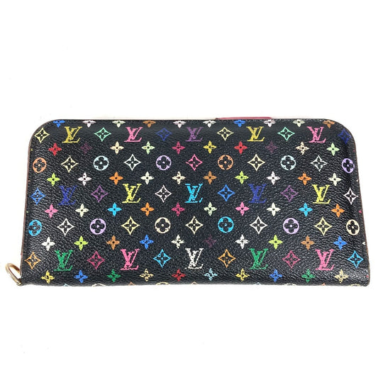 LOUIS VUITTON M93754 モノグラムマルチカラー ポルトフォイユ アンソリット ポルトフォイユアンソリット ロングウォレット 長財布 モノグラムマルチカラーキャンバス ユニセックス ブラック