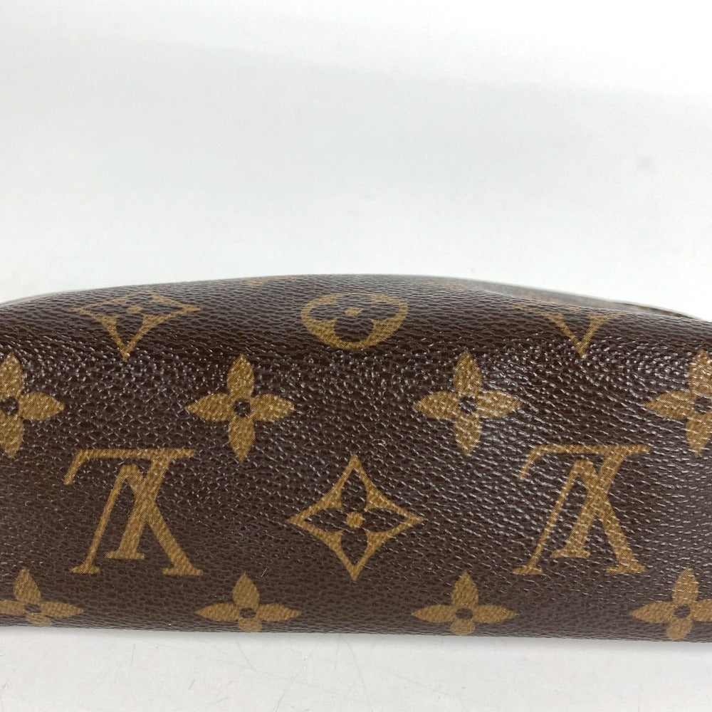 LOUIS VUITTON M47515 モノグラム ポシェット コスメティック PM メイクポーチ ポーチ 化粧ポーチ モノグラムキャンバス ユニセックス ブラウン